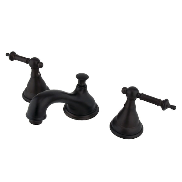 Kingston Brass KS5565TL 8" Widespread Bathroom Faucet, Oil Rubbed Bronze KS5565TL - main